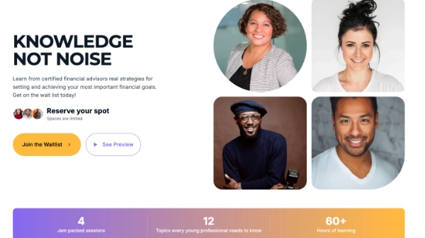 Sublime UX web development - waitlist